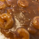 アレンジ！エビとシーチキン入りシーフードカレー